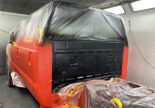 Truck Cab Painting